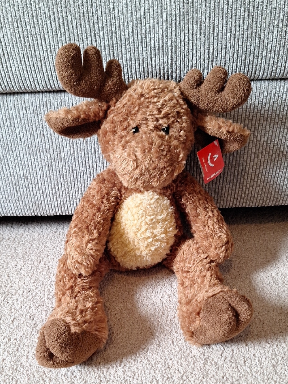 BEANSTALK MOOSE  By Aurora Plush